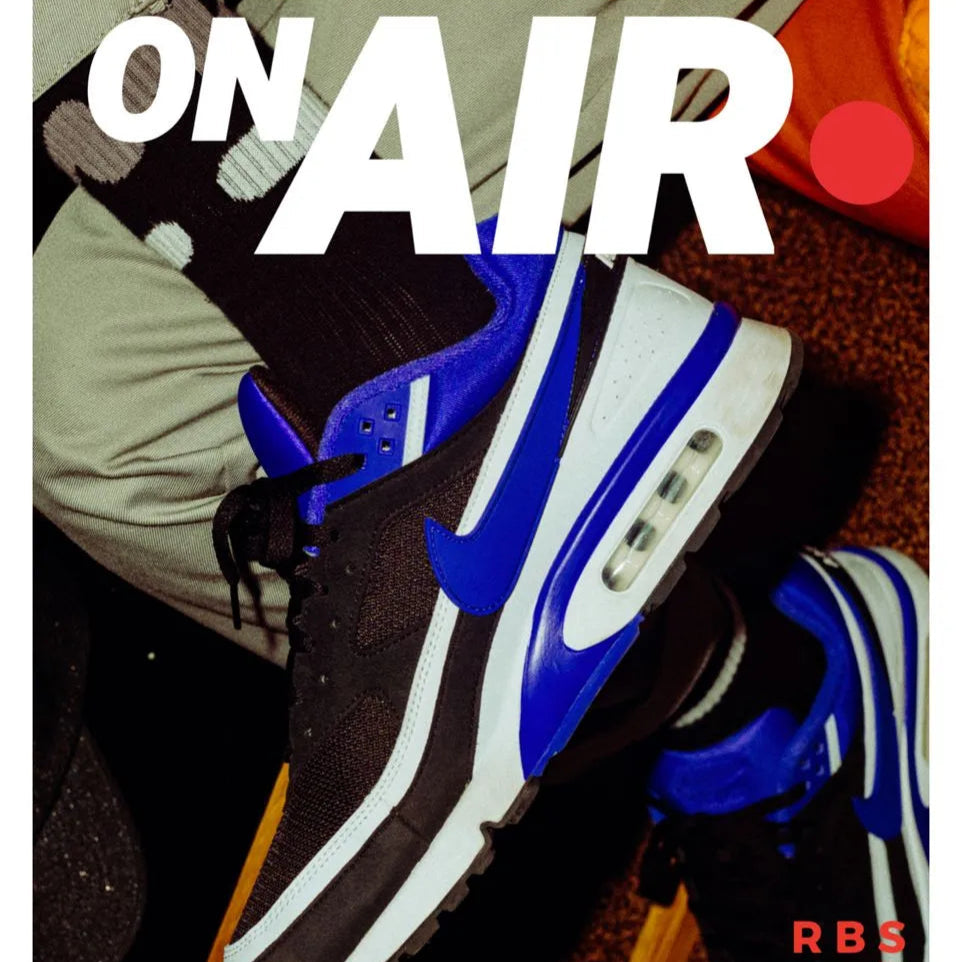 Chaussettes Baller Noires avec matching Nike Air Max