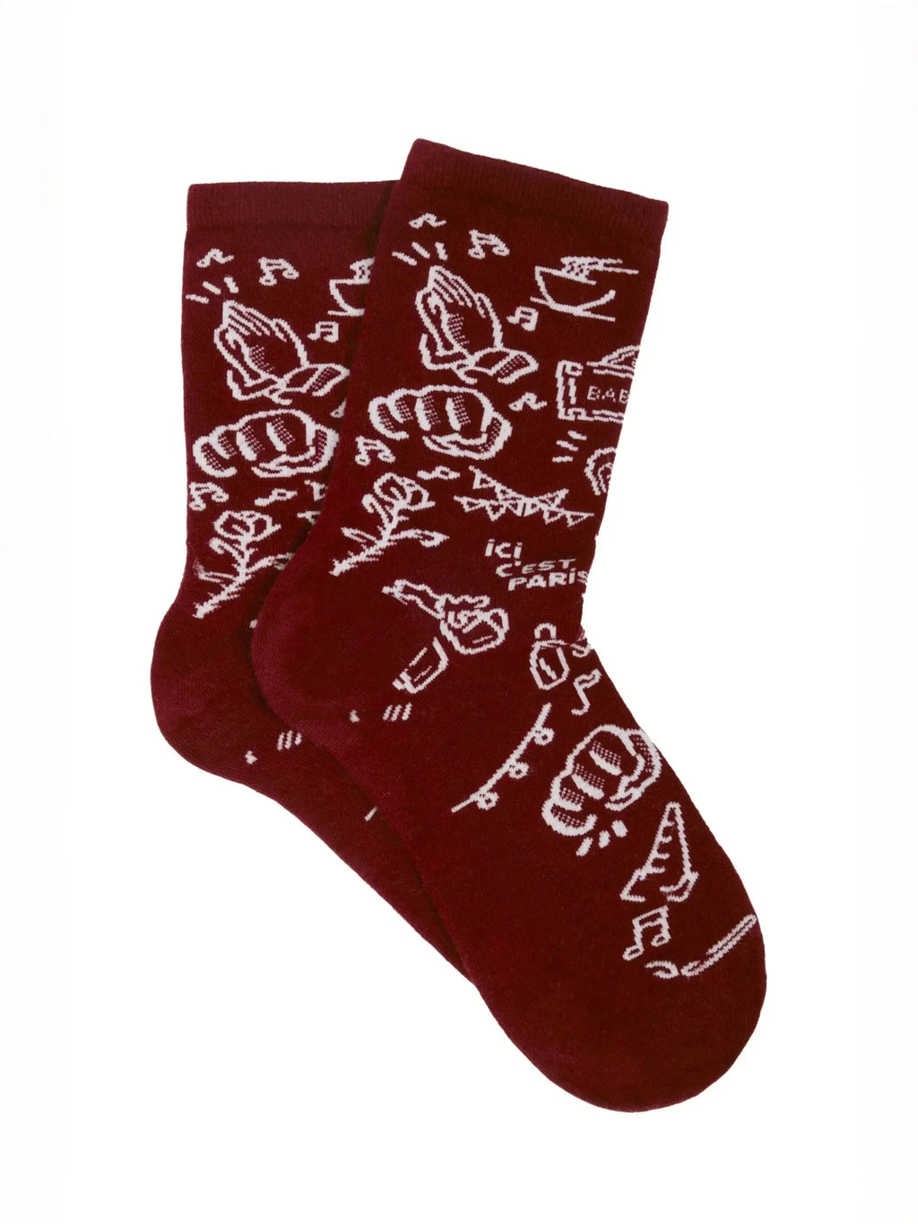 Chaussettes Rouge