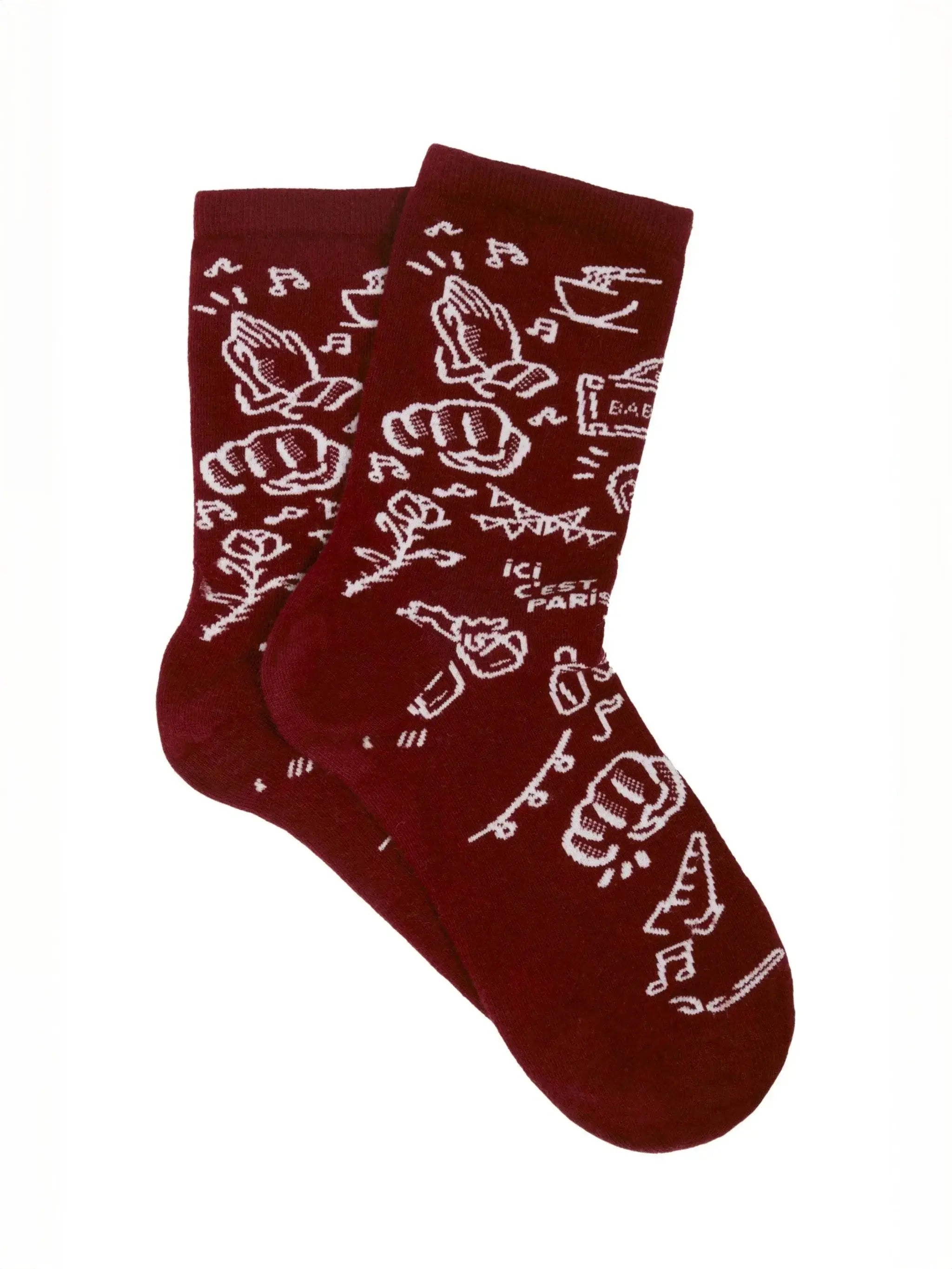 Chaussettes Rouge